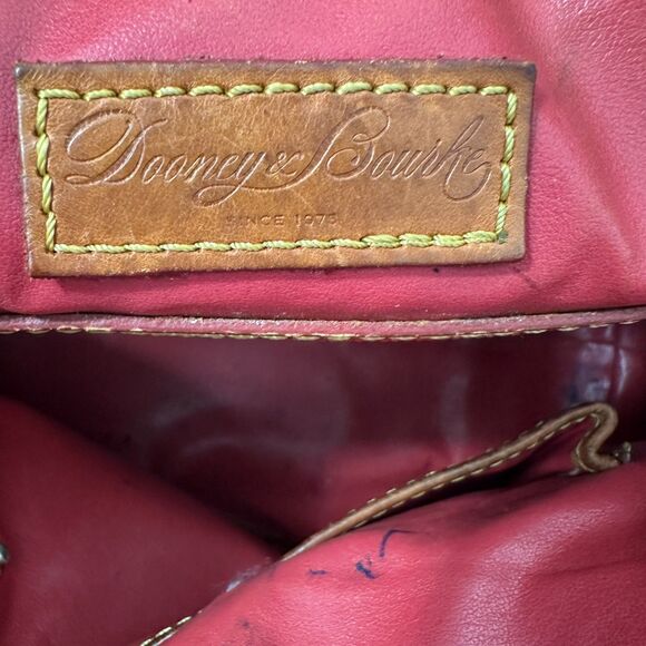 Dooney & Bourke Barbie Pink Pebbled Leather Crossbody Top Handle Satchel Purse - Picture 3 of 10